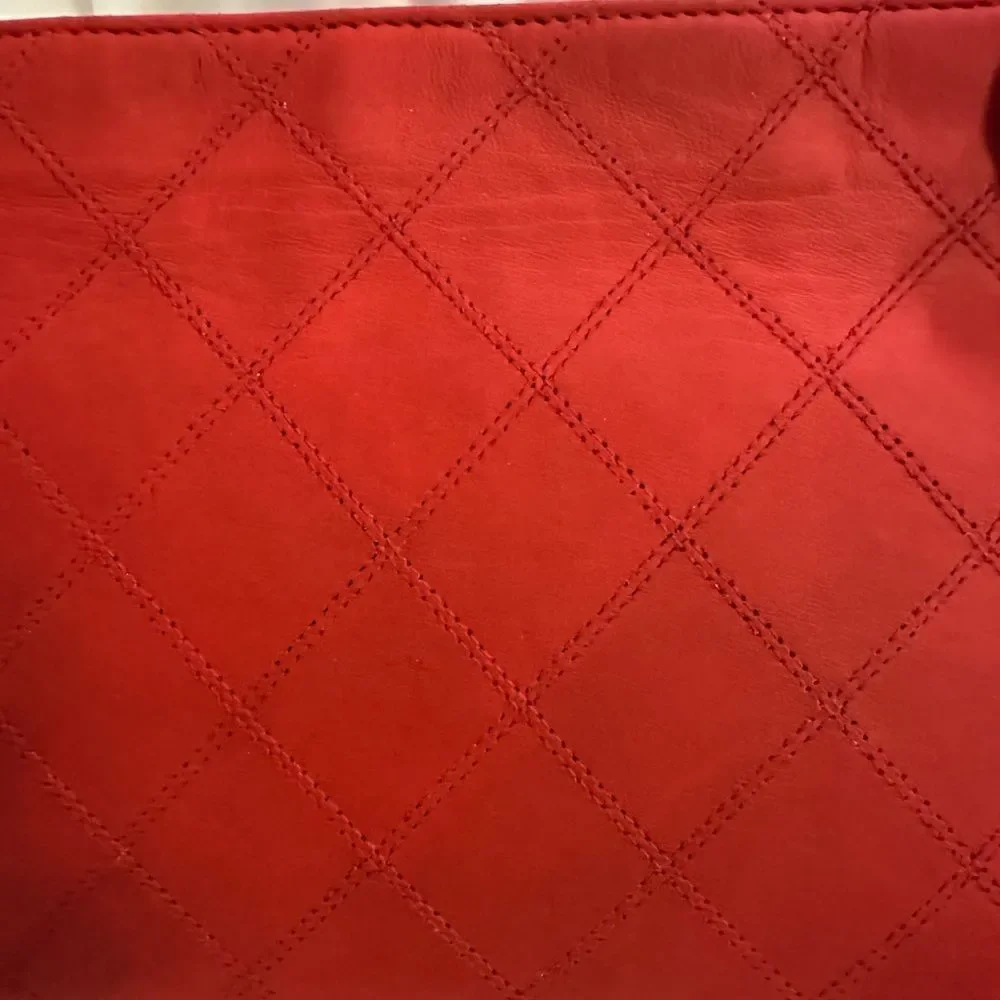 Chanel Red Quilted Women's Bag